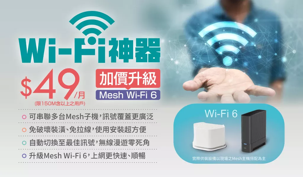 Mesh wifi pc