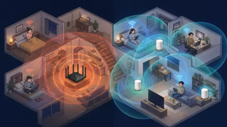 房間 Wi-Fi 收訊不好怎麼辦？高功率分享器 VS Mesh Wi-Fi 網狀網路比較懶人包